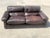 Brown Chocolate Leather 3-Seat Sofas by Tito Agnoli for Poltrona Frau, 1970s, Set of 2 For Sale - Image 8 of 14