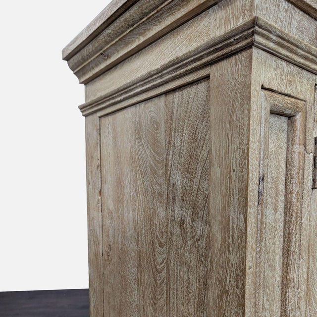 Tan Rustic Four Door Buffet For Sale - Image 8 of 10
