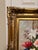 Large Impressionist Original Painting on Canvas Still Life Flowers 33x39 Signed Robis Ornate Victorian Style Frame For Sale - Image 6 of 9