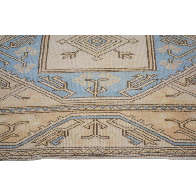 Vintage Turkish Anatolian Hand Knotted Wool Rug, 4'1''x6'5'' For Sale - Image 4 of 5