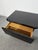 Vintage Low Italian Wooden Bedside Tables with Glossy Lacquered Finish, 1970s, Set of 2 For Sale - Image 13 of 14