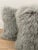 Mongolian Lamb Fur Pillow Covers - a Pair For Sale - Image 4 of 11