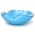 Mid 20th Century Vintage Barbini Murano Blue White Stripes Gold Flecks Italian Art Glass Mid Century Ashtray Bowl Dish For Sale - Image 5 of 7