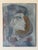 A signed original oil on board by French artist Jean-Claude Gaugy, dated 1987. This expressive portrait features Gaugy’s...