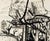 This mid-century vintage India ink painting on paper, recently curated from Paris, is a studio favorite. The expressive...