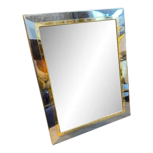 A 1980s Elegant Italian Picture Frame in the Style of Gucci Home