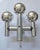 Silver Mid-Century Austrian Wall Sputnik for Kalmar, 1970s For Sale - Image 8 of 15