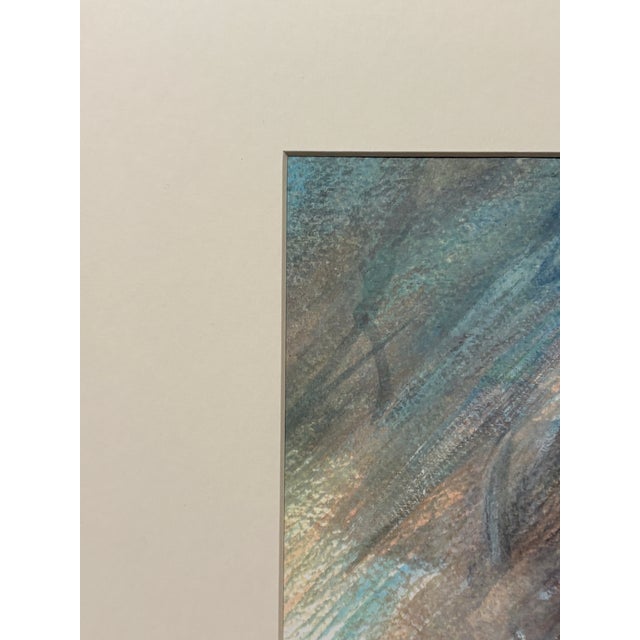 Sky Blue “Safe and Warm” Limited Edition Figurative Art, Signed Moji, 25/500, 2001 For Sale - Image 8 of 8