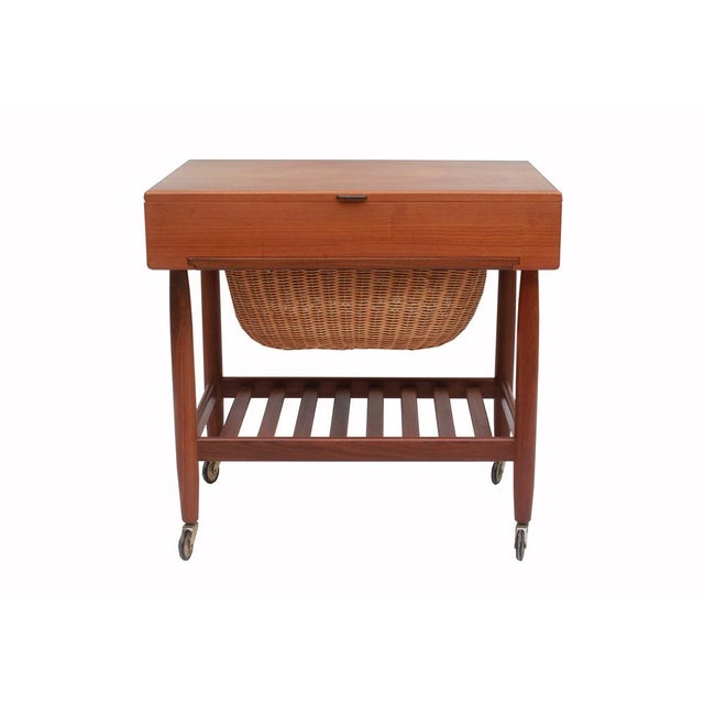 Vintage Teak Storage Basket, 1965 For Sale - Image 10 of 10