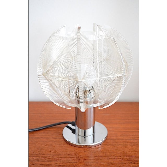 1970s Table Lamp by Paul Secon for Sompex, 1970s For Sale - Image 5 of 7
