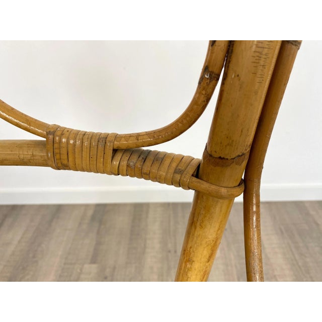 Italian Chairs in Rattan and Bamboo, 1960s, Set of 6 For Sale - Image 16 of 18