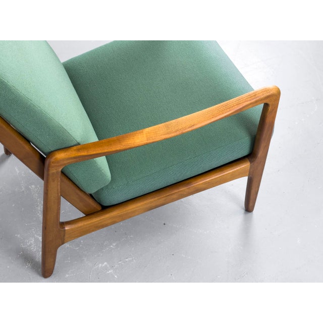 Danish Model FD-109 Lounge Chair by Ole Wanscher for France & Daverkosen, 1950s For Sale - Image 9 of 18