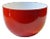 Scandinavian Modern Red Enamel Bowl by Kaj Franck for Arabia Finel, 1960s For Sale