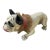 Large 21” French Paper Mache Growler Bulldog- Very Good Condition- For Sale