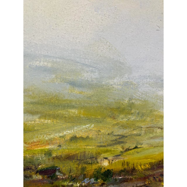Contemporary Impressionistic Landscape Original Oil Painting For Sale - Image 12 of 12