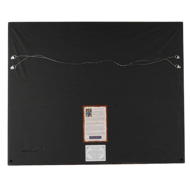 Late 20th Century Framed Print of William Mangum's "Majestic Byway" For Sale In Greensboro - Image 6 of 7