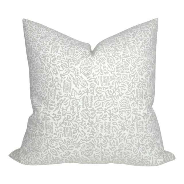 Morris Pillow Cover in Natural, 20x20 Pillow For Sale