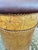 Brown 1960s Mid-Century Italian Gilded Metal Storage Ottoman / Vanity Stool - Newly Upholstered For Sale - Image 8 of 12