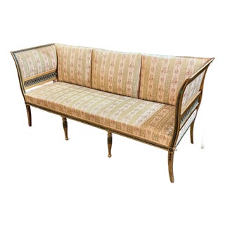 19th Swedish Gustavian Settee For Sale