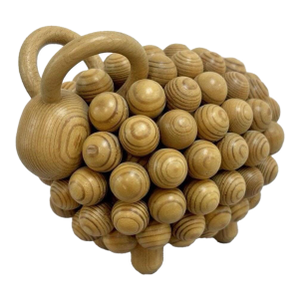 Aarikka Finland Vintage Wooden Ram Sheep Collectible Home Decor MCM Mid Century