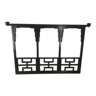 Chinoiserie Style Century Furniture King Headboard For Sale