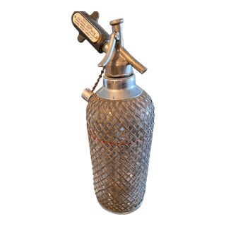 1960s Art Deco Seltzer Bottle For Sale