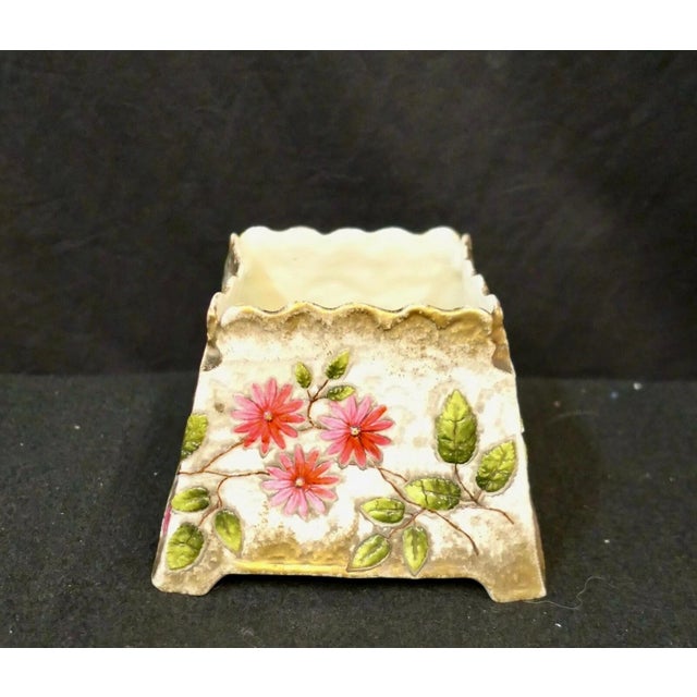 Antique Continental Porcelain Planter For Sale - Image 10 of 12