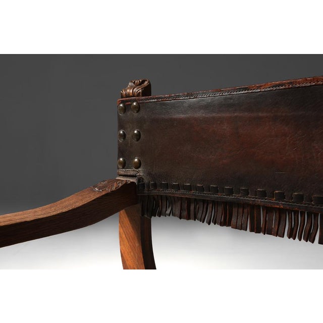 Neo-Renaissance Throne Chair, 1890s For Sale - Image 10 of 17