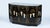 Chinoiserie Vintage Chinoiserie Black Lacquer Mother-of-Pearl Four-Door Sideboard For Sale - Image 3 of 12