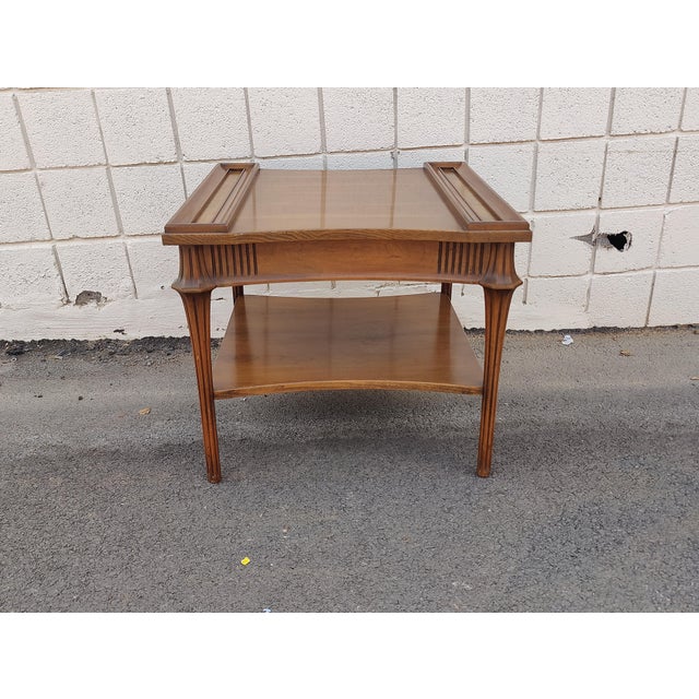 Brown Vintage Italian Neoclassical Tuscan Style Accent End Table For Sale - Image 8 of 9