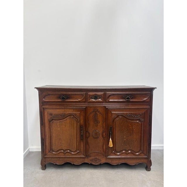 Wood Antique Louis Xv Commode For Sale - Image 7 of 8