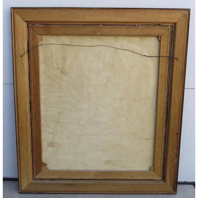 Mid 20th Century Mid 20th Century Forest Landscape Oil Painting by Sophia A. Siegel, Framed For Sale - Image 5 of 8