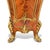 French Louis XV Ormolu Mounted Pedestals After François Linke Pair Marble Top For Sale - Image 4 of 4