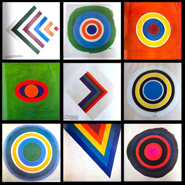 Blue 1977 1st Edition Art Monograph Book: "Kenneth Noland", by Kenworth Moffet For Sale - Image 8 of 13