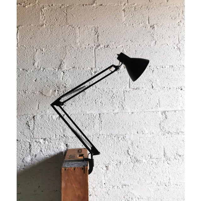 Black Architect's Desk Lamp from Rimsa, Italy, 1960s For Sale - Image 10 of 11