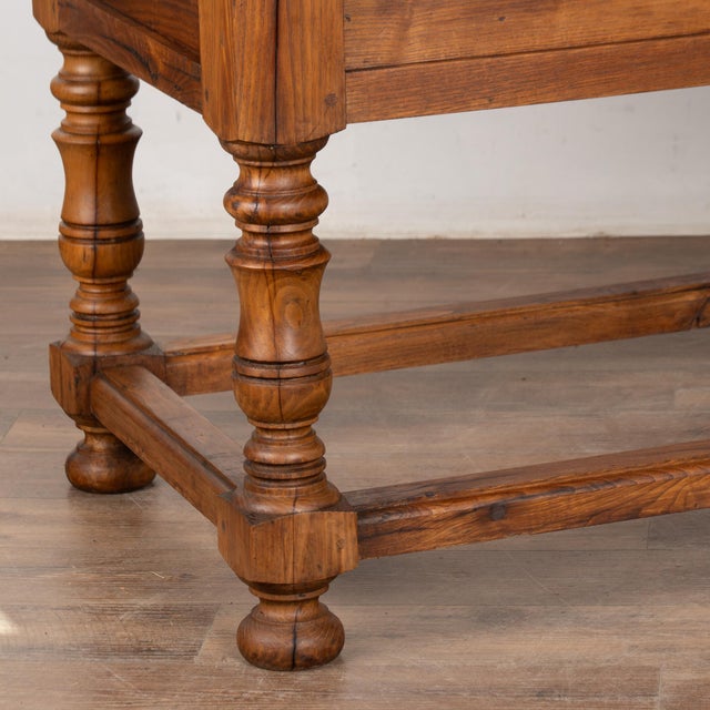 Early 20th Century Console Table With Three Drawers, Portugal For Sale - Image 13 of 15