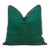 Vanna Green Dotted Ahir Handloom Pillow For Sale