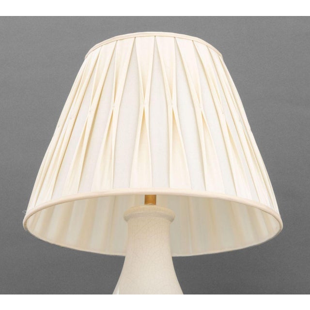 White Christopher Spitzmiller Style Table Lamp For Sale - Image 8 of 9