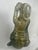 This beautiful piece is hand-carved out of solid serpentine/steatite stone with natural green veining . The artist took...