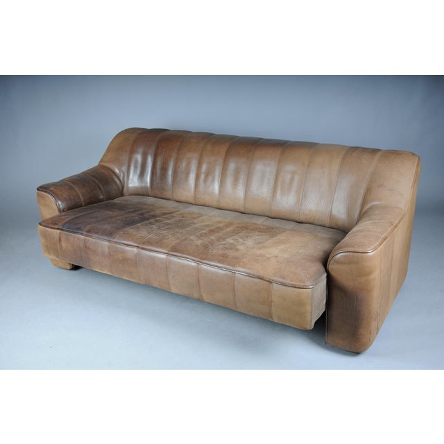 DS44 3-Seater Sofa in Buffalo Leatherfrom de Sede, 1970s For Sale - Image 12 of 18