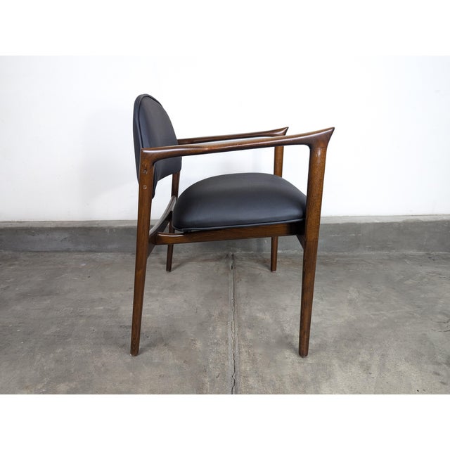 1960s Mid Century Modern Armchair by Ib Kofod-Larsen for Selig For Sale - Image 5 of 11