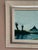 Original Swedish Oil on Canvas – “Farm by the Lake” by Bengt Hillgrund – Signed – Framed – 58 × 51 cm (22.8" × 20.1") /...