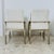 Vintage Italian Gold Metal Dining Chairs, 1970s, Set of 4 For Sale - Image 4 of 10