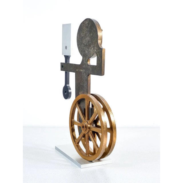 1960s Bronze Sculpture by Mario Molinari, 1970s For Sale - Image 5 of 10
