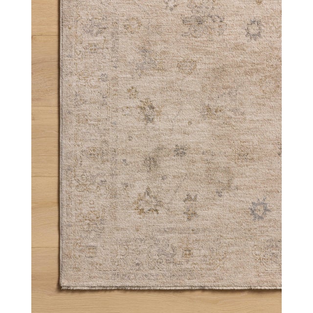 2020s Chris Loves Julia x Loloi Louisa Oatmeal / Stone 9'-6" x 13'-1" Area Rug For Sale - Image 5 of 6