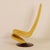Fritz Hansen Yellow 123 Chair by Verner Panton for Fritz Hansen, 1970s For Sale - Image 4 of 11