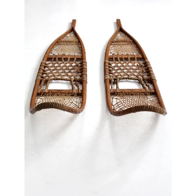Farmhouse Vintage Ca Lund Snowshoes For Sale - Image 3 of 13