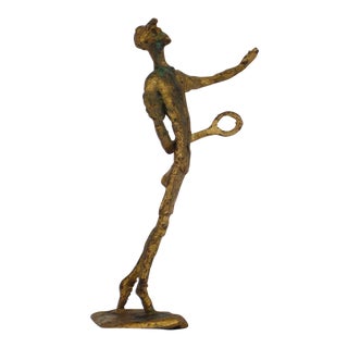 Mid 20th Century Bronze Sculpture For Sale