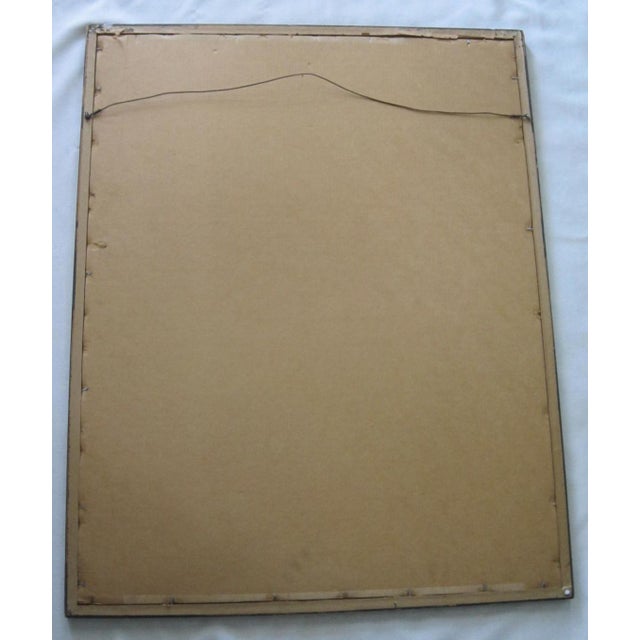 Wood 1969 Mid Century Signed Lithograph, Krystyna Smiechowska For Sale - Image 7 of 10