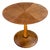 Drexel Declaration Walnut Pedestal Side Table For Sale